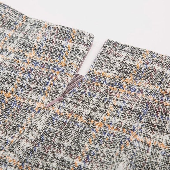 (USED) Kate Kasin Womens Knee Length Elastic Waist Stretchy Bodycon Skirt - Picture 2 of 8